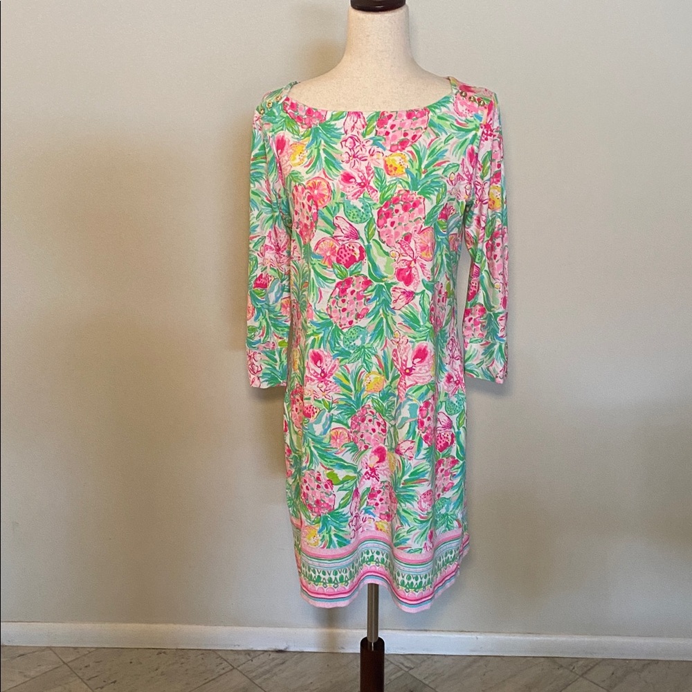 NWOT Lilly Pulitzer Ladies Dress 3/4 Sleeve size Large